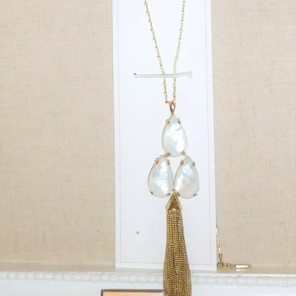 Stella & Dot Botanical Tassel Necklace - Picture 4 of 4
